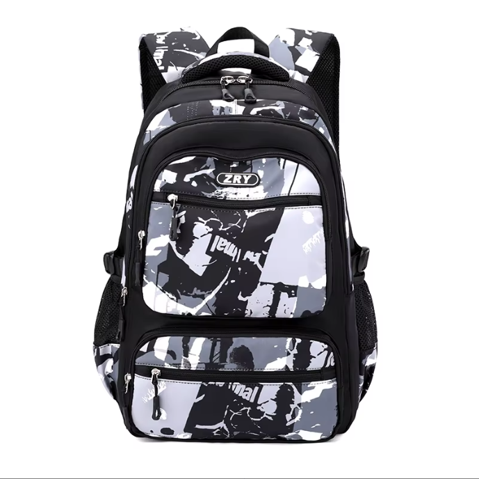 Bolso Impermeable para Niño, Diseño Nuevo, Gran Capacidad, Estampado Moderno, Bolsos para Adolescentes, Resistentes, Transpirables, para la Escuela