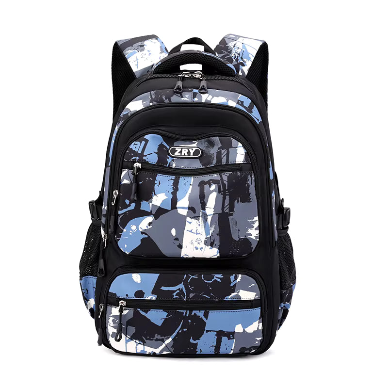 Bolso Impermeable para Niño, Diseño Nuevo, Gran Capacidad, Estampado Moderno, Bolsos para Adolescentes, Resistentes, Transpirables, para la Escuela