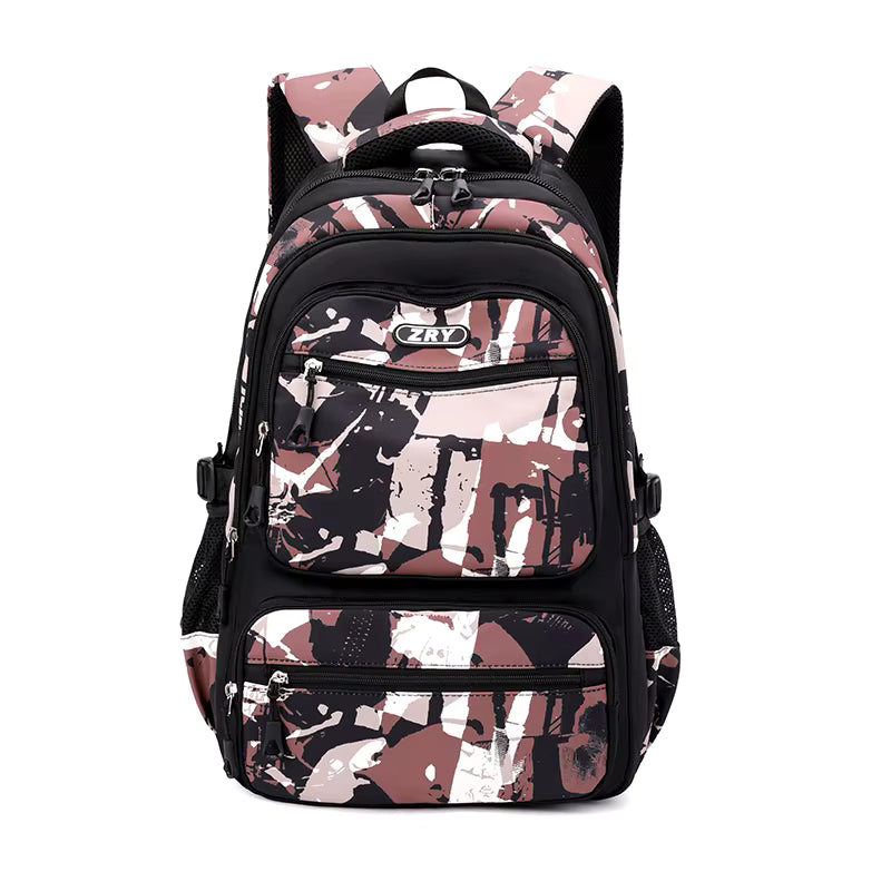 Bolso Impermeable para Niño, Diseño Nuevo, Gran Capacidad, Estampado Moderno, Bolsos para Adolescentes, Resistentes, Transpirables, para la Escuela