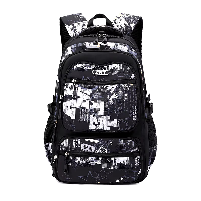 Bolso Impermeable para Niño, Diseño Nuevo, Gran Capacidad, Estampado Moderno, Bolsos para Adolescentes, Resistentes, Transpirables, para la Escuela