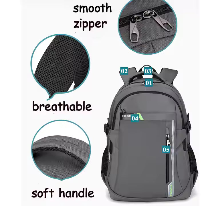 Bolso Escolar Impermeable Juvenil